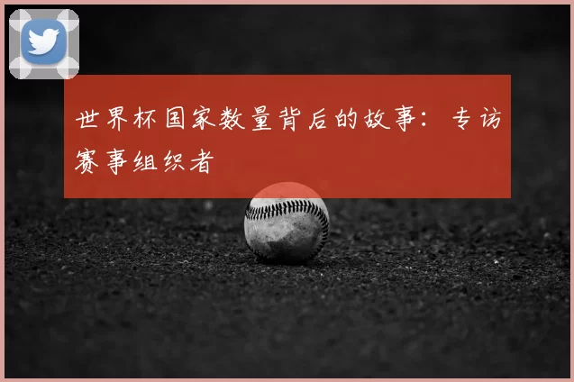 世界杯国家数量背后的故事:专访赛事组织者